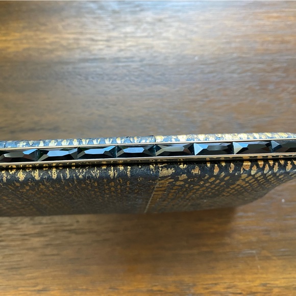 Jimmy Choo Ciggy Metallic Clutch - Picture 4 of 7